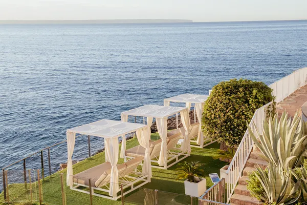 Balinese beds at ROC Illetas & Spa