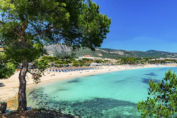Palmanova Beach in Mallorca